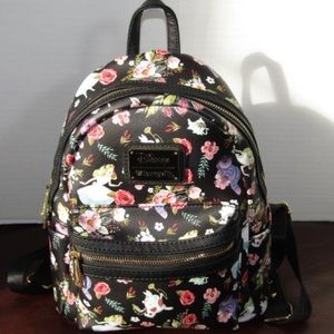 Loungefly Alice in Wonderland Mini Backpack-Gently Used